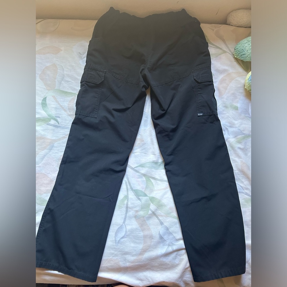 Low Rise Comfy Baggy Black Pants